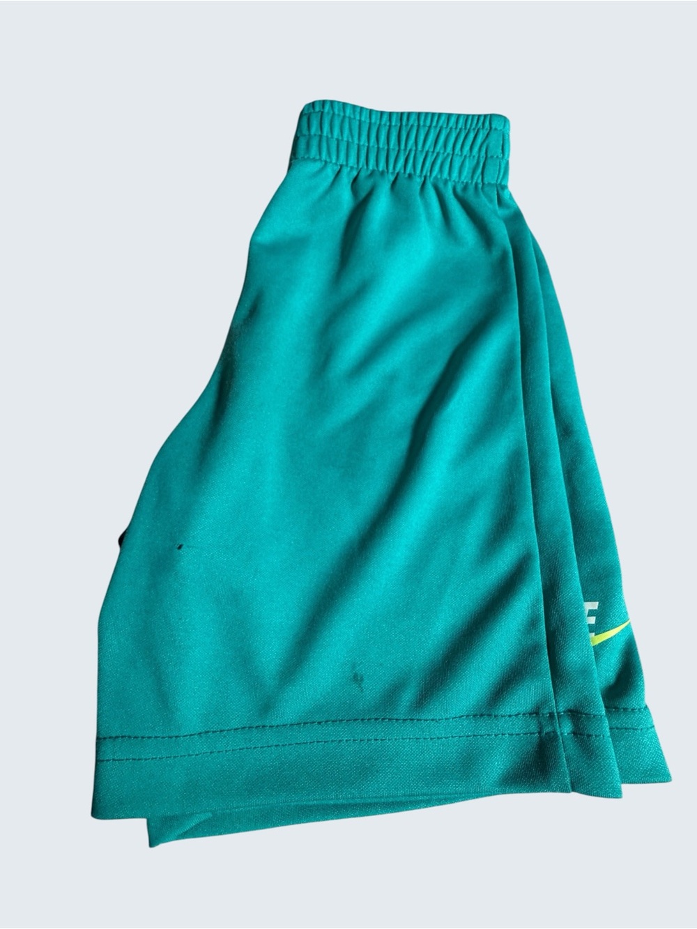 Nike Kids Teal Athletic Shorts size 4-5 - Picture 9 of 10